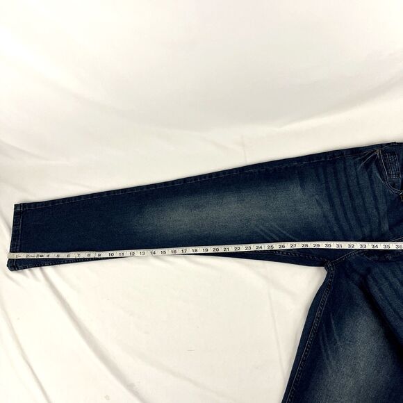 New Mens Artful Rebel Jax Slim Fit Denim Jeans Size 34x30 NWT Distressed - Picture 9 of 9